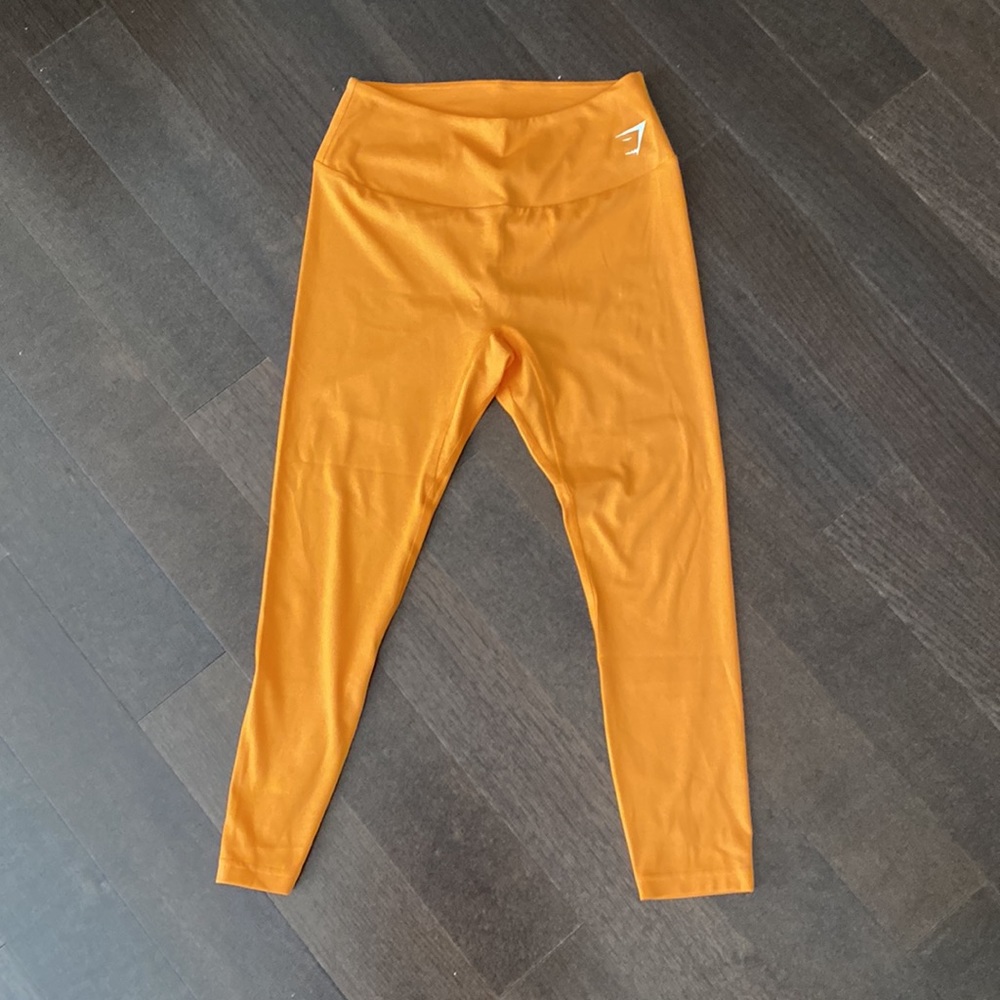Gymshark 7/8 Leggings - Orange